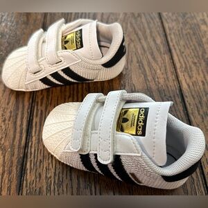 EUC adidas Originals Superstar Crib